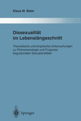 Knjiga Dissexualitat im Lebenslangsschnitt Klaus M. Beier