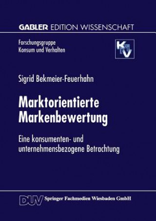 Carte Marktorientierte Markenbewertung Sigrid Bekmeier-Feuerhahn