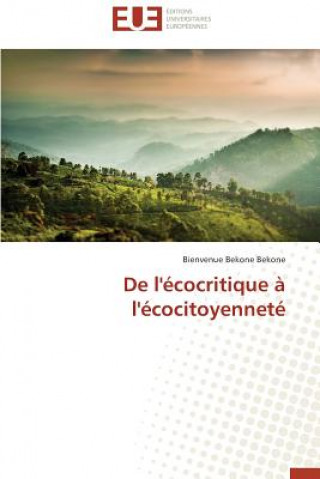 Kniha de l' cocritique   l' cocitoyennet Bienvenue Bekone Bekone