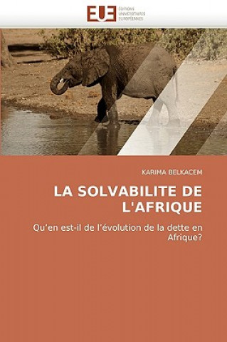 Kniha La Solvabilite de l''afrique Karima Belkacem