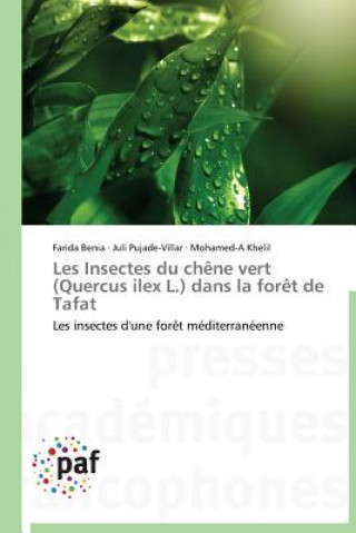 Buch Les Insectes Du Chene Vert (Quercus Ilex L.) Dans La Foret de Tafat Farida Benia