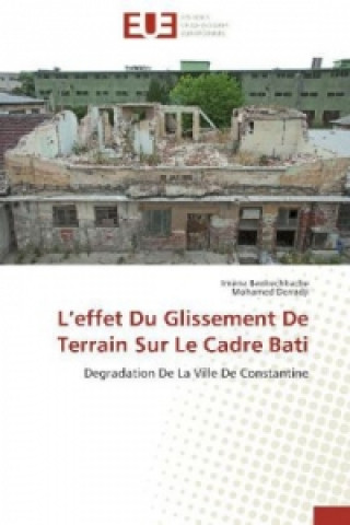 Könyv L'effet Du Glissement De Terrain Sur Le Cadre Bati Mohamed Derradji