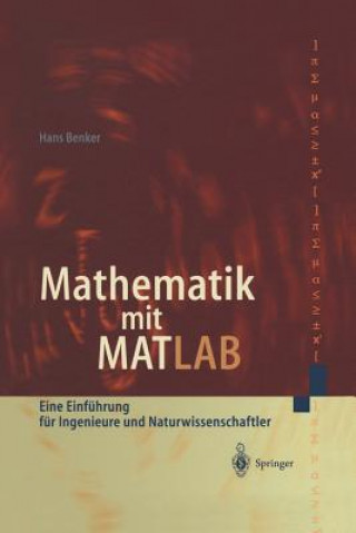 Książka Mathematik mit MATLAB Hans Benker