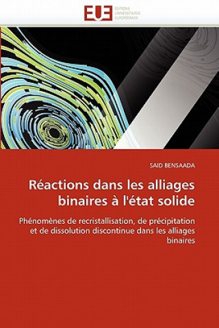 Carte Reactions dans les alliages binaires a l'etat solide Said Bensaada