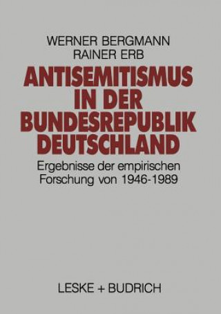 Knjiga Antisemitismus in Der Bundesrepublik Deutschland Werner Bergmann