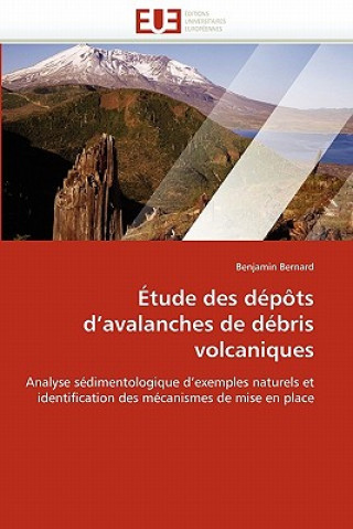Carte Etude des depots d''avalanches de debris volcaniques Benjamin Bernard