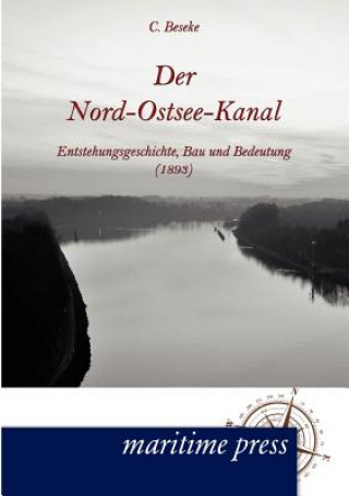Carte Nord-Ostsee-Kanal Carl Beseke