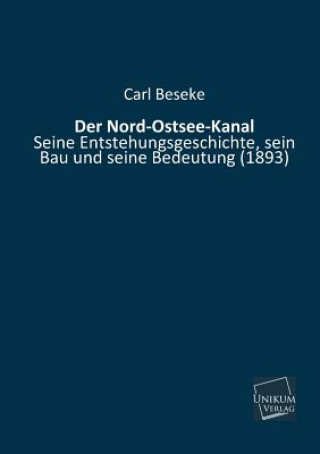 Carte Nord-Ostsee-Kanal Carl Beseke