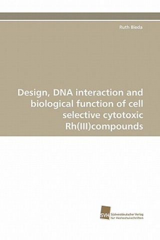 Carte Design, DNA Interaction and Biological Function of Cell Selective Cytotoxic Rh(iii)Compounds Ruth Bieda