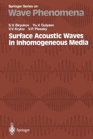 Könyv Surface Acoustic Waves in Inhomogeneous Media Sergey V. Biryukov