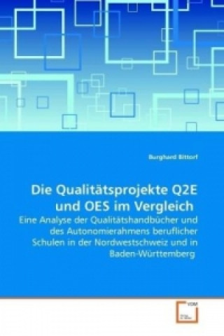 Kniha Die Qualitätsprojekte Q2E und OES im Vergleich Burghard Bittorf