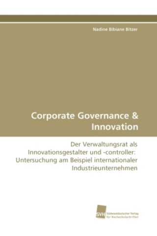 Carte Corporate Governance & Innovation Nadine Bibiane Bitzer