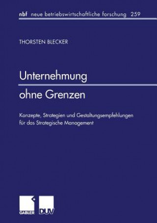 Βιβλίο Unternehmung Ohne Grenzen Thorsten Blecker