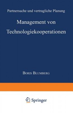 Carte Management Von Technologiekooperationen Boris Blumberg