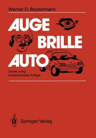 Könyv Auge - Brille - Auto Werner D. Bockelmann