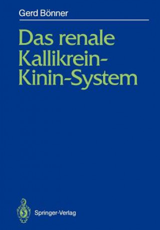 Kniha Renale Kallikrein-Kinin-System Gerd Bönner