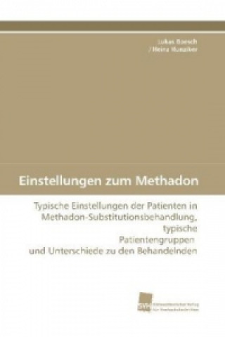 Buch Einstellungen zum Methadon Lukas Boesch