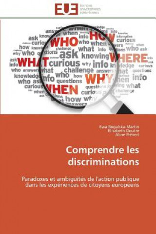 Книга Comprendre Les Discriminations Ewa Bogalska-Martin