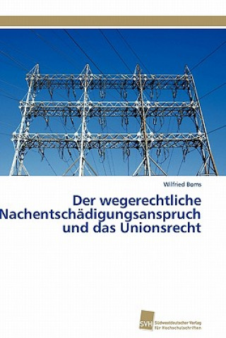 Buch wegerechtliche Nachentschadigungsanspruch und das Unionsrecht Wilfried Boms