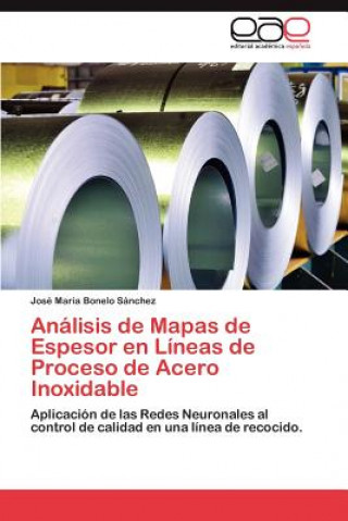 Kniha Analisis de Mapas de Espesor En Lineas de Proceso de Acero Inoxidable José Maria Bonelo Sánchez
