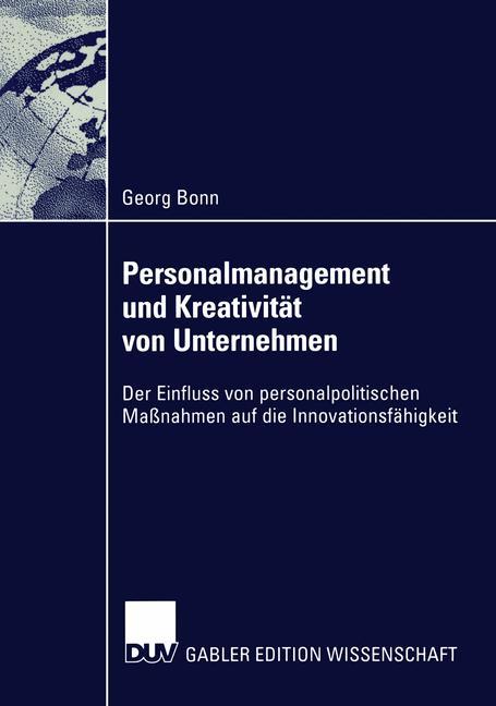 Könyv Personalmanagement Und Kreativit t Von Unternehmen Georg Bonn