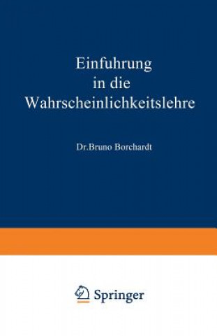 Book Einführung in die Wahrscheinlichkeitslehre Bruno Borchardt