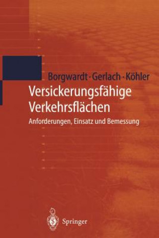Kniha Versickerungsfähige Verkehrsflächen S. Borgwardt