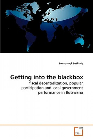 Carte Getting into the blackbox Emmanuel Botlhale
