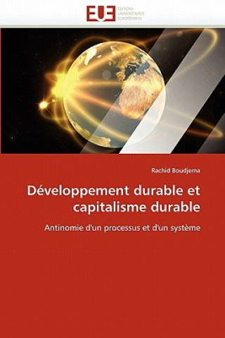 Carte D veloppement Durable Et Capitalisme Durable Rachid Boudjema