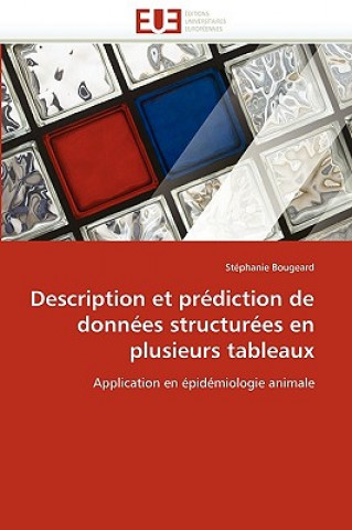 Book Description Et Pr diction de Donn es Structur es En Plusieurs Tableaux Stéphanie Bougeard