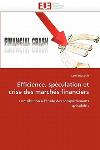 Buch Efficience, Sp culation Et Crise Des March s Financiers Lotfi Boulahrir