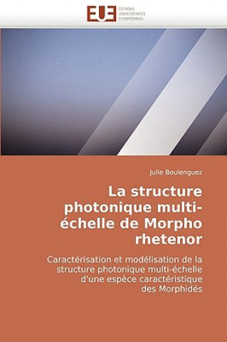 Buch La Structure Photonique Multi- chelle de Morpho Rhetenor Julie Boulenguez