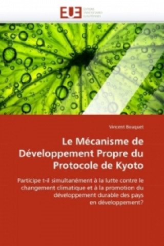 Book Le Mécanisme de Développement Propre du Protocole de Kyoto Vincent Bouquet