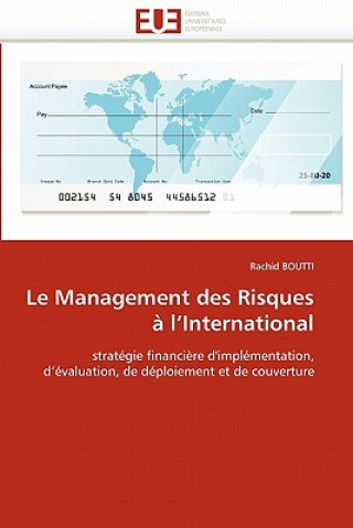 Carte Le Management Des Risques   l''international Rachid Boutti