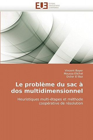 Buch probleme du sac a dos multidimensionnel Vincent Boyer