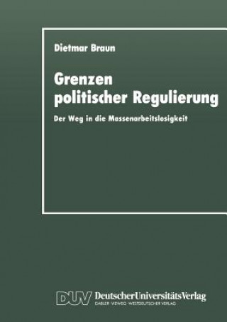 Książka Grenzen Politischer Regulierung Dietmar Braun