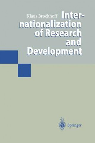 Buch Internationalization of Research and Development Klaus Brockhoff