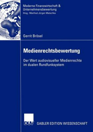 Buch Medienrechtsbewertung Gerrit Brösel