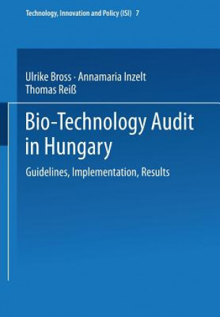 Buch Bio-Technology Audit in Hungary Ulrike Bross