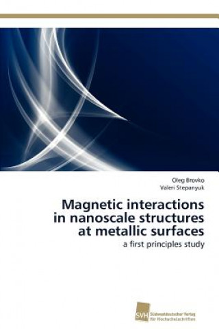 Książka Magnetic interactions in nanoscale structures at metallic surfaces Oleg Brovko