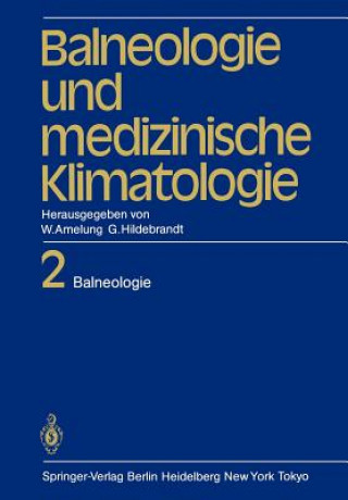 Carte Balneologie und Medizinische Klimatologie G. Hildebrandt