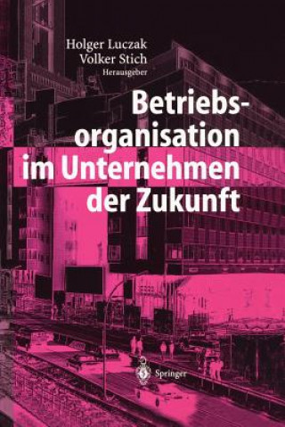 Kniha Betriebsorganisation Im Unternehmen Der Zukunft Holger Luczak