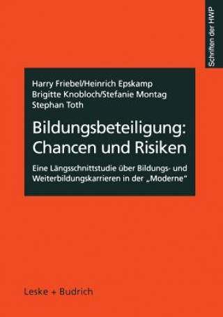 Kniha Bildungsbeteiligung: Chancen Und Risiken Harry Friebel