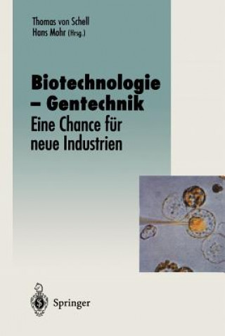 Könyv Biotechnologie - Gentechnik Hans Mohr