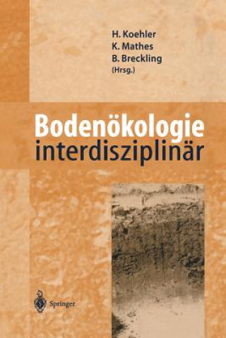 Книга Boden kologie Interdisziplin r Broder Breckling