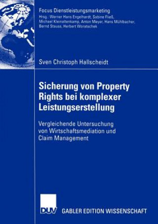 Könyv Sicherung von Property Rights bei Komplexer Leistungserstellung Sven Chr. Hallscheidt