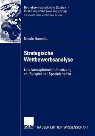 Książka Strategische Wettbewerbsanalyse Nicole Hamelau