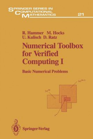 Kniha Numerical Toolbox for Verified Computing I Rolf Hammer