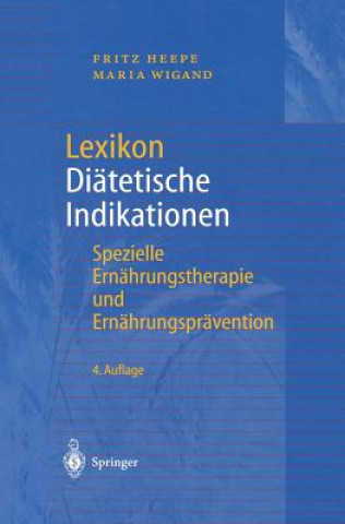 Book Lexikon Diatetische Indikationen Fritz Heepe