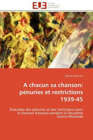 Libro Chacun Sa Chanson Sylvain Cornuau